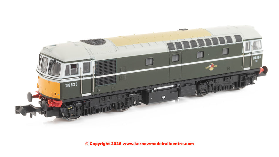 2D-001-010 Dapol Class 33/0 Diesel Loco - D6523 - BR Green