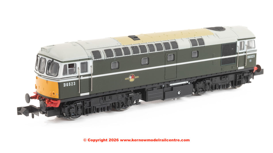 2D-001-010D Dapol Class 33/0 Diesel Loco - D6523 - BR Green