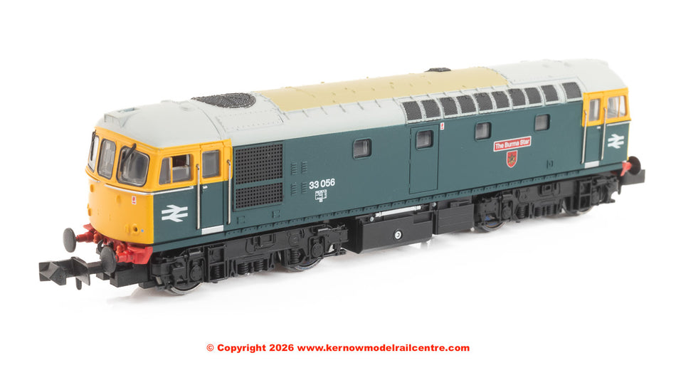 2D-001-011 Dapol Class 33/0 Diesel Loco - 33 056 The Burma Star
