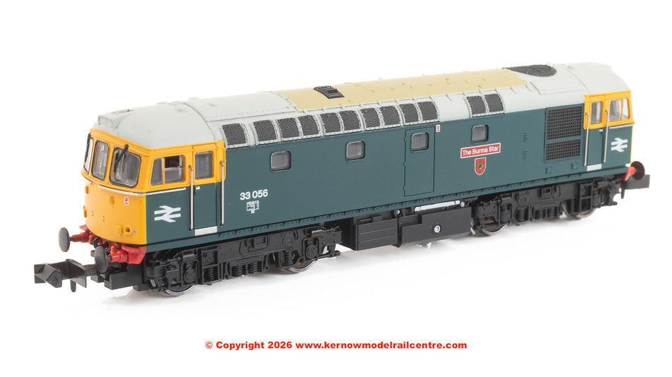 2D-001-011D Dapol Class 33/0 Diesel Loco - 33 056 The Burma Star