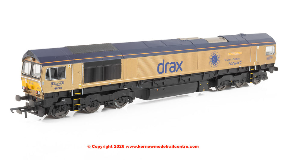R30461 Hornby Railroad Class 66 Diesel 66 301 GBRf Drax