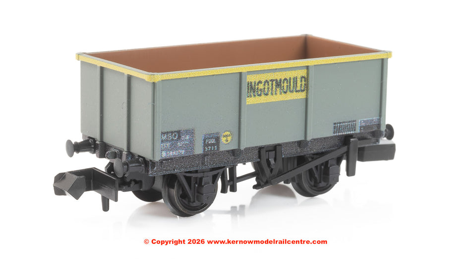 NR1504B Peco Iron Ore Tippler Wagon Grey Ingot Mould