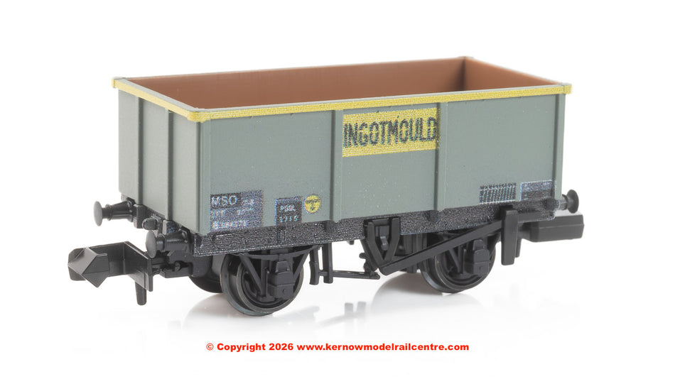 NR1504B Peco Iron Ore Tippler Wagon Grey Ingot Mould