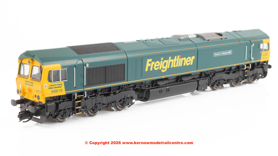 TT3031M Hornby Freightliner Class 66 Derek W Johnson MBE 66619