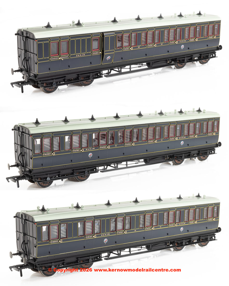 978025 Rapido SDJR Evolution Non-Corridor Carriage Pack