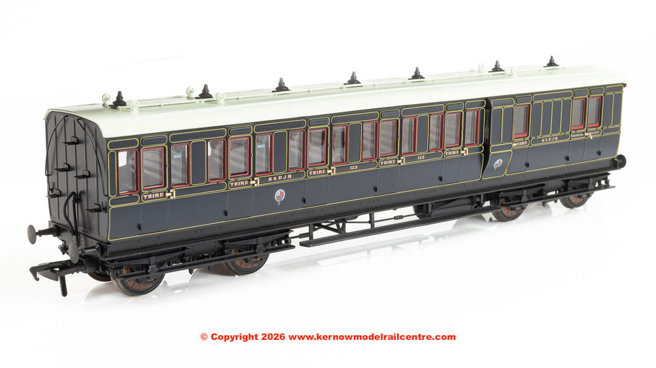 978026 Rapido SDJR Evolution Non-Corridor Brake Third No.123
