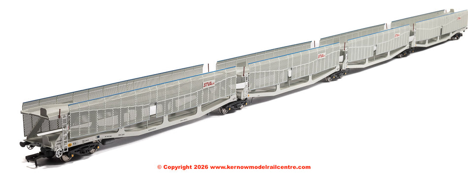 RT-OO-CAR4-437B Revolution Trains Quad set Cartic-4 car carrier