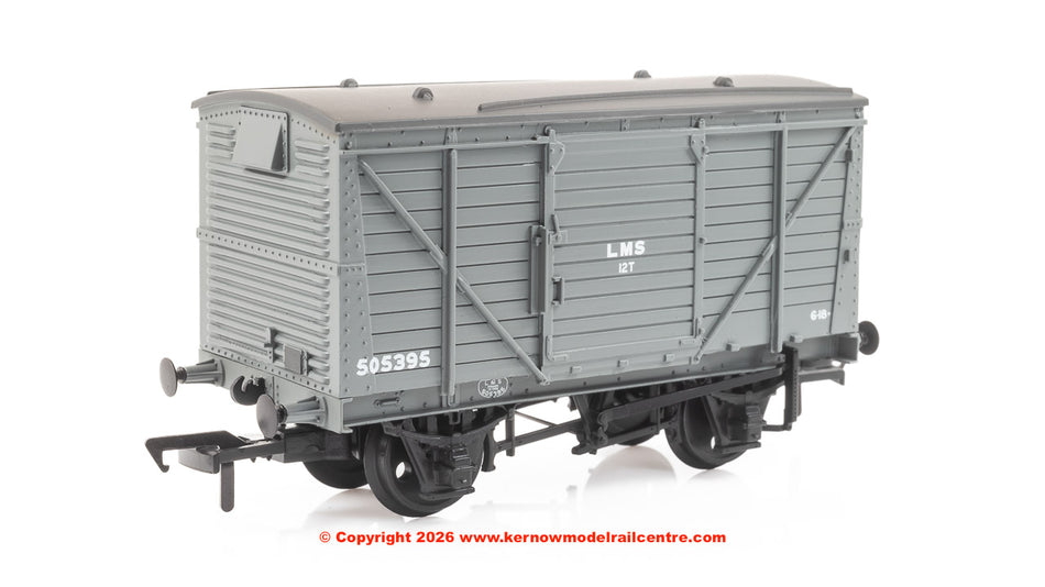 37-803C Bachmann LMS 12T Planked Ventilated Van LMS Grey