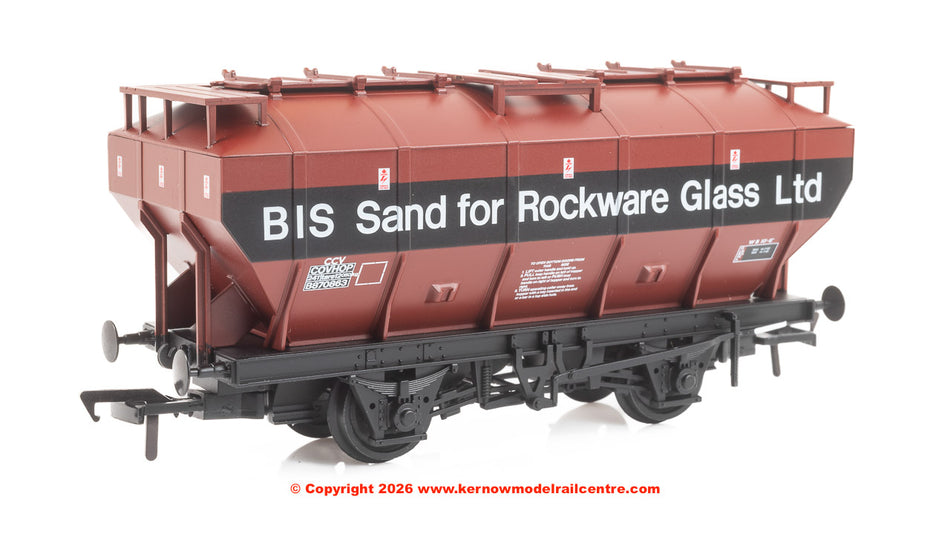 38-502A Bachmann BR 35T 'Covhop' Covered Hopper BR Bauxite 'Brit