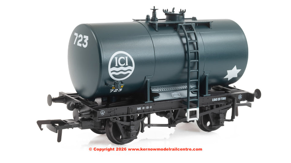 38-783 Bachmann 20T Anchor-Mounted Tank Wagon 'ICI' Blue