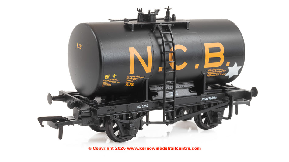 38-784 Bachmann 14T Anchor-Mounted Tank Wagon 'NCB' Black