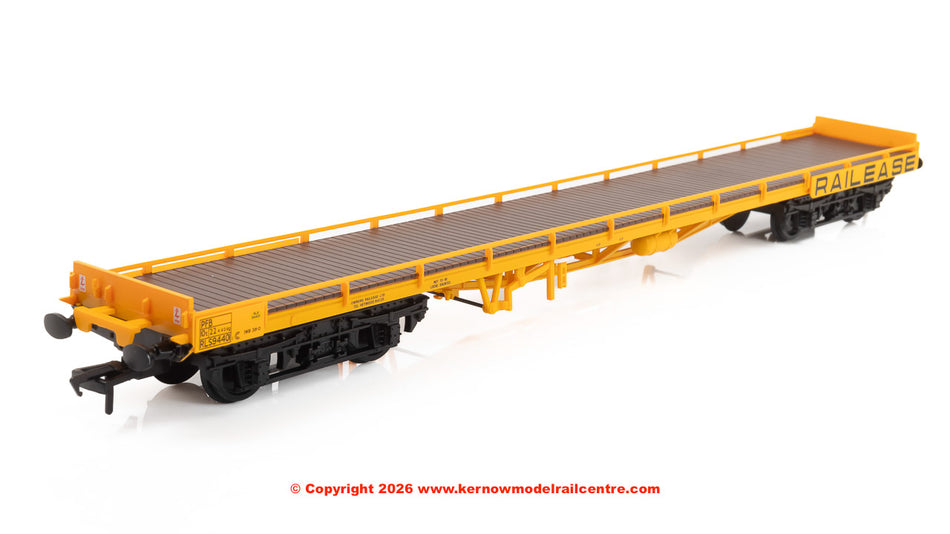 38-903 Bachmann BR PFB Carflat Wagon Railease Yellow