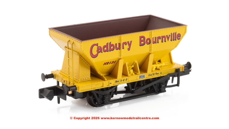 373-220A Graham Farish 24T Ore Hopper 'Cadbury Bournville' Yello