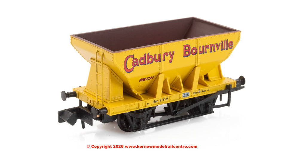 373-220A Graham Farish 24T Ore Hopper 'Cadbury Bournville' Yello