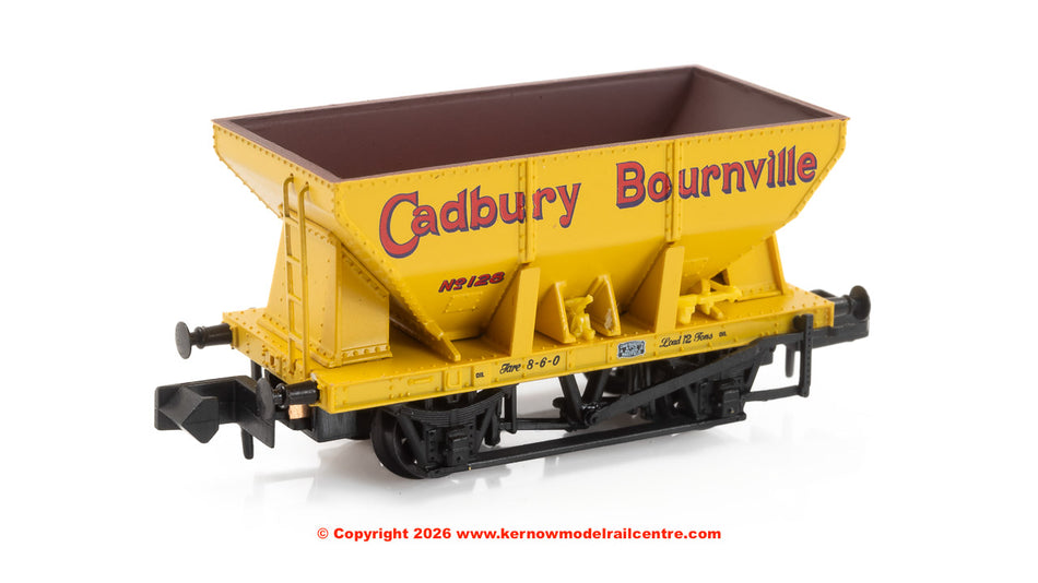 373-220 Graham Farish 24T Ore Hopper 'Cadbury Bournville' Yellow
