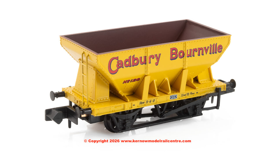 373-220 Graham Farish 24T Ore Hopper 'Cadbury Bournville' Yellow