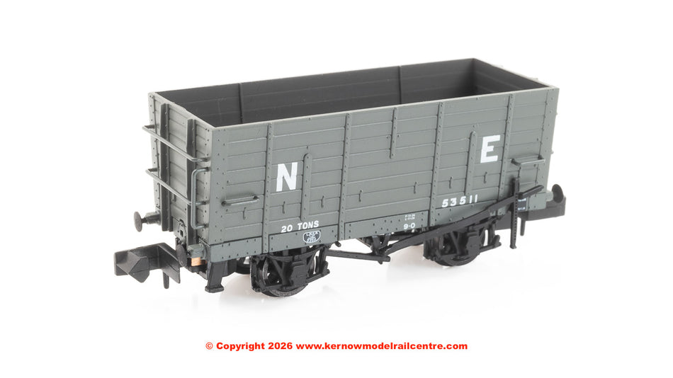 373-376A Graham Farish LNER D12 Coal Hopper LNER Grey