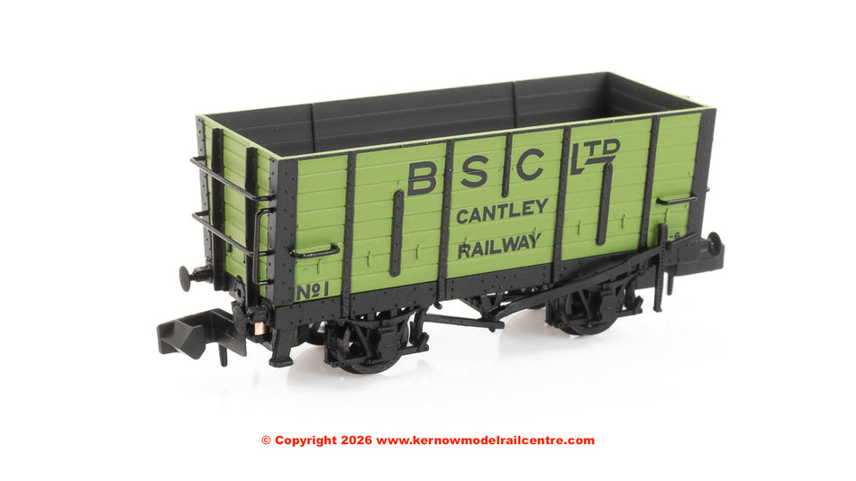 373-379 Graham Farish LNER D12 Coal Hopper 'BSC Ltd' Green