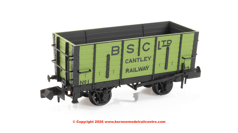 373-379 Graham Farish LNER D12 Coal Hopper 'BSC Ltd' Green