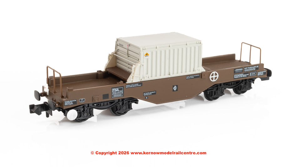 377-802A Graham Farish BR FNA Nuclear Flask Wagon with Sloping F