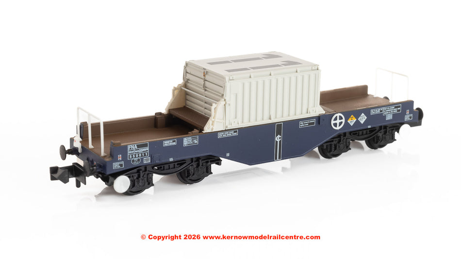 377-803 Graham Farish BR FNA Nuclear Flask Wagon with Flat Floor