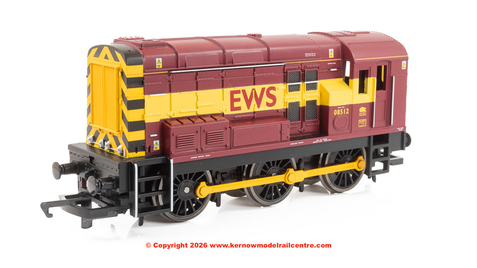 R30430TXS Hornby Railroad Class 08 0-6-0 Diesel Shunter 08 512