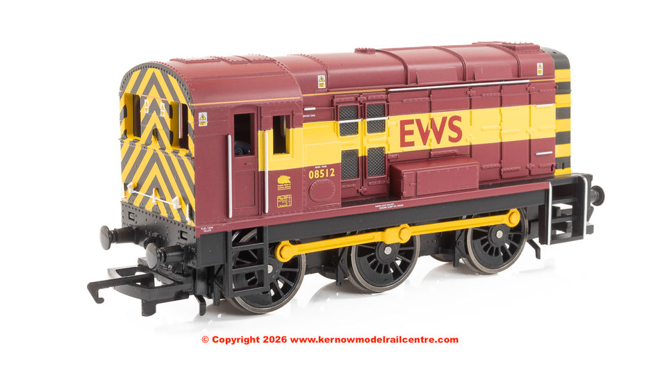 R30430TXS Hornby Railroad Class 08 0-6-0 Diesel Shunter 08 512