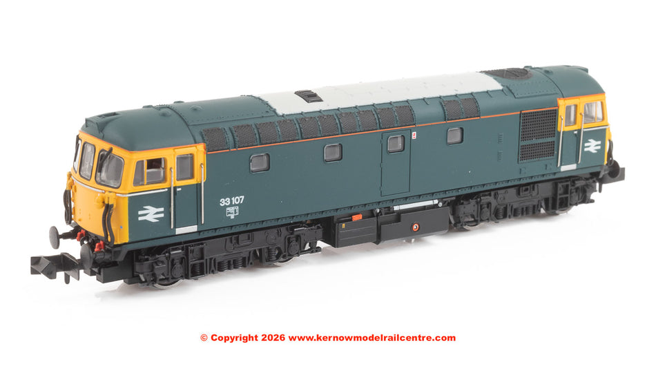 2D-001-025 Dapol Class 33/1 Diesel Loco - 33 107 - BR Blue