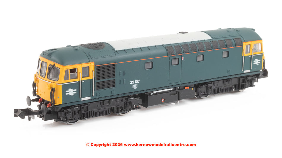 2D-001-025 Dapol Class 33/1 Diesel Loco - 33 107 - BR Blue