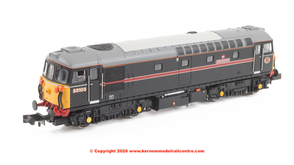 2D-001-026D Dapol Class 33/1 Diesel Loco - 33 103 Swordfish