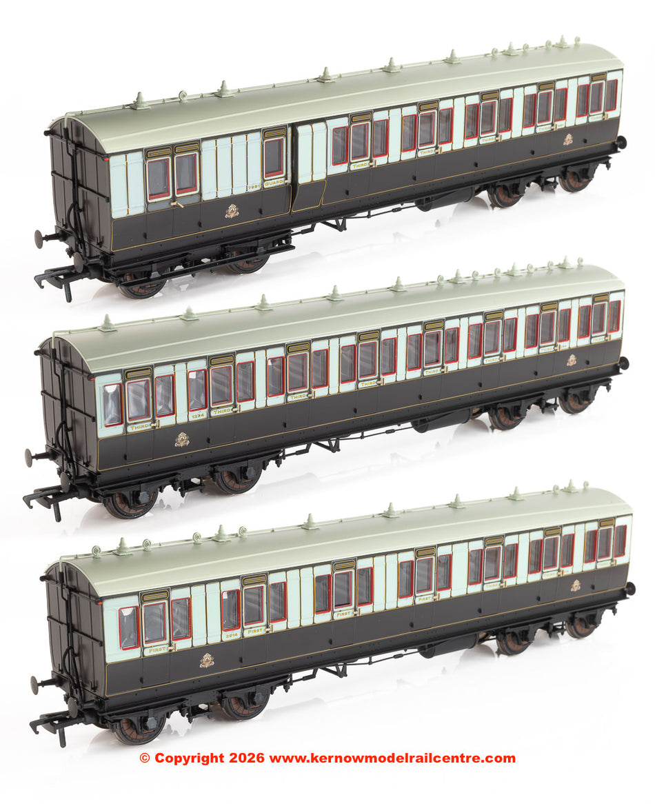 978009 Rapido LNWR Evolution Non-Corridor Carriage Pack