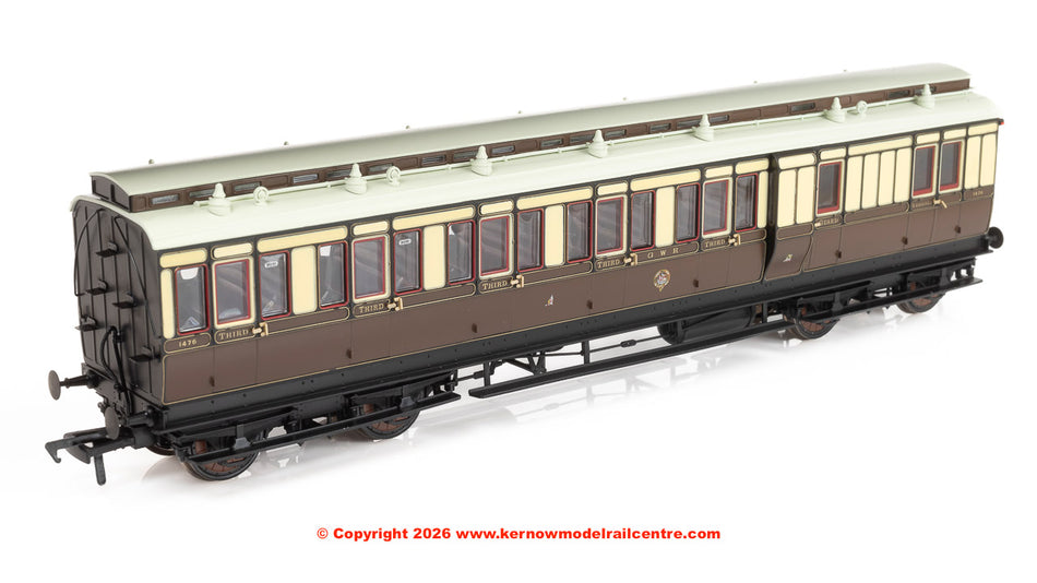 978014 Rapido GWR Evolution Non-Corridor Brake Third No.1476