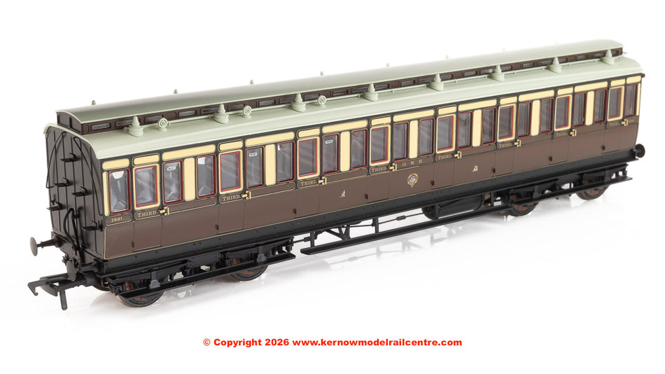 978015 Rapido GWR Evolution Non-Corridor Third No.2001