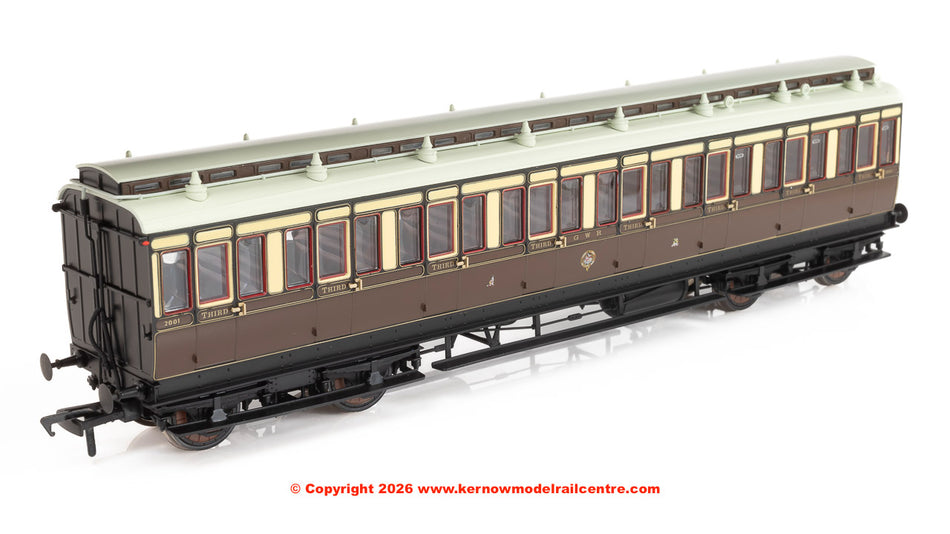 978015 Rapido GWR Evolution Non-Corridor Third No.2001