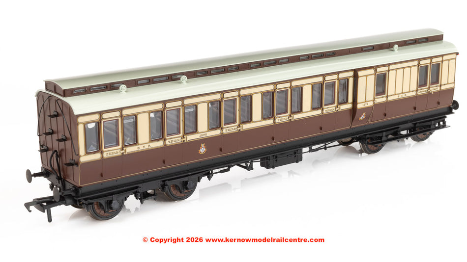 978017 Rapido GCR Evolution Non-Corridor Carriage Pack