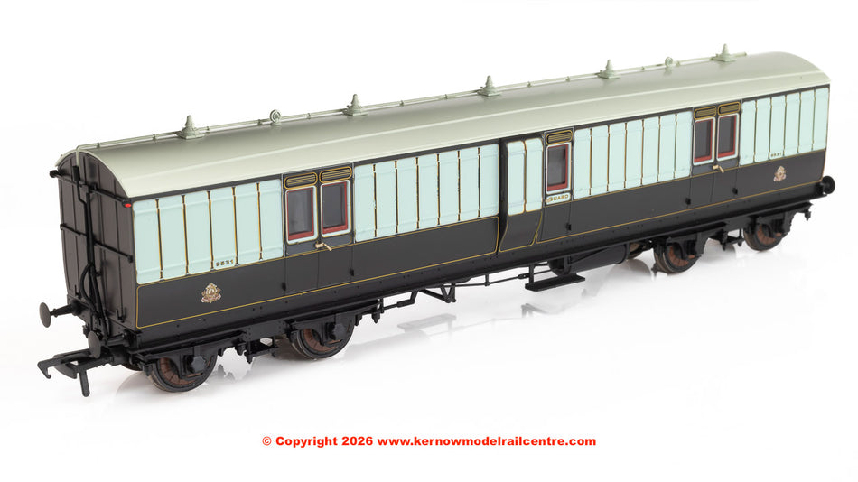 978042 Rapido LNWR Evolution Non-Corridor Full Brake 9531