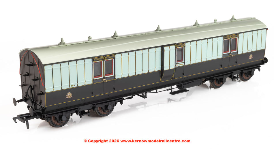 978042 Rapido LNWR Evolution Non-Corridor Full Brake 9531