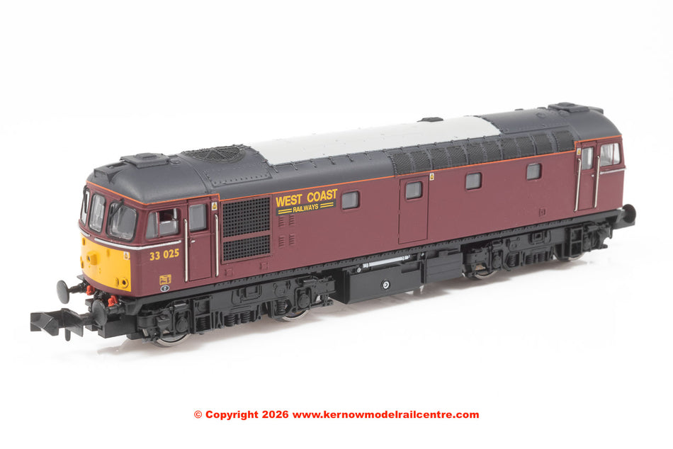 GM2210602 Dapol Class 33/0 Diesel Locomotive 33 025 West Coast