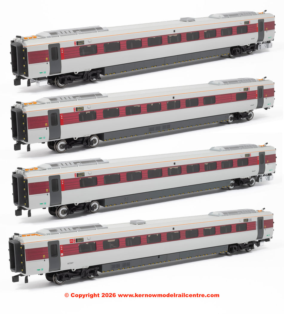 R40493 Hornby LNER Azuma Class 801/2 Railway 200 Coach Pack