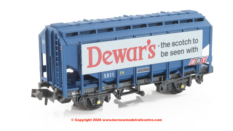NR65P Peco Grain Hopper Wagon number 5811 - Dewar's