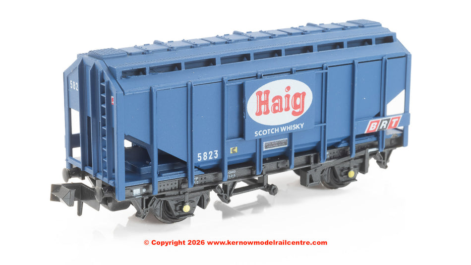 NR68P Peco Grain Hopper Wagon number 5823 - Haig