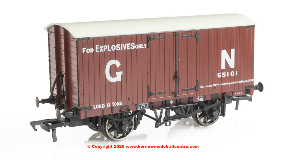 930003 Rapido GNR 8 Ton Van - GN Explosives Livery No.55101