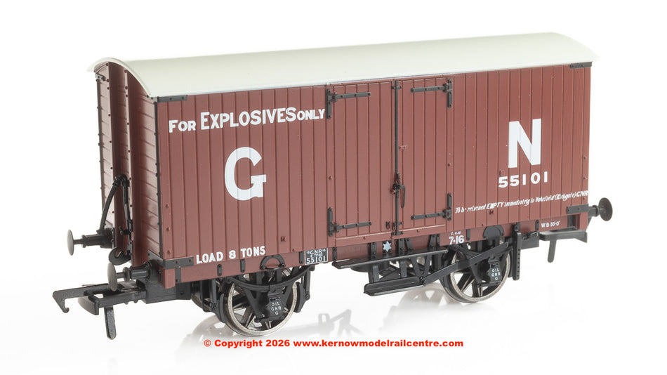 930003 Rapido GNR 8 Ton Van - GN Explosives Livery No.55101