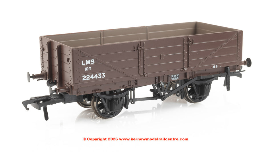 950007 Rapido LNWR D84 4-Plank Open - No.224433 LMS Bauxite