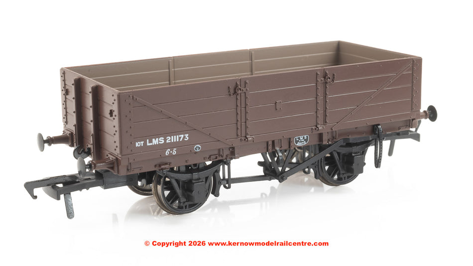 950008 Rapido LNWR D84 4-Plank Open - No.211173 LMS Bauxite