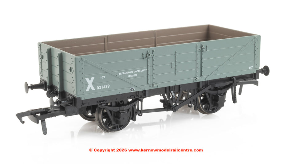950009 Rapido LNWR D84 4-Plank Open - No.021439 BR Departmental