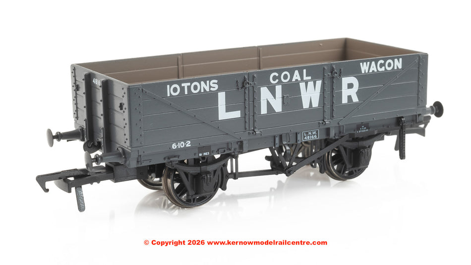 950013 Rapido LNWR D90 4-Plank Open No.48166 LNWR Loco Coal