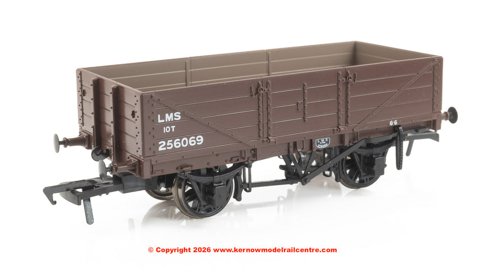 950016 Rapido LNWR D90 4-Plank Open - No.256069 LMS Bauxite