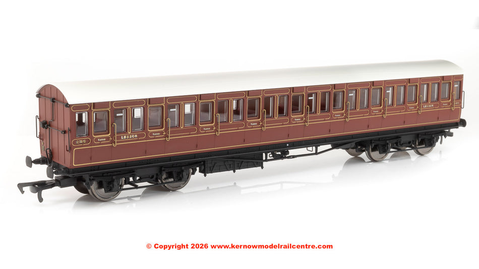 E86026 EFE Rail 54ft non-Corridor Third LBSCR Raw Umber