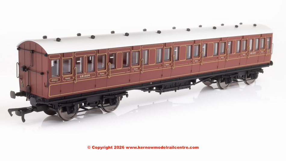 E86027 EFE Rail 54ft non-Corridor Composite LBSCR Raw Umber